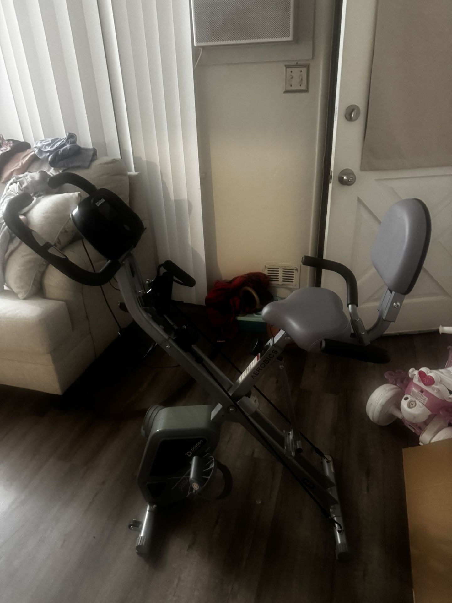 Pooboo Exercise Aerobics Folding Bike