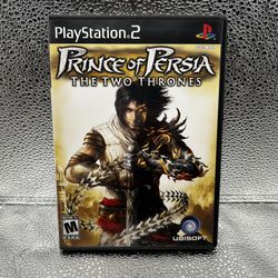 Prince Of Persia The Two Thrones Sony PlayStation 2 PS2, TESTED & WORKING!