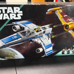 Lego Star Wars - New Republic E-Wing vs. Shin Hati's Starfighter Set -   Open Box Sealed Bags No MINIFIGURES 
