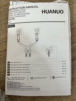 Brand new dual monitor stand