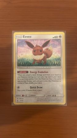 Eevee 11/12 McDonalds card LP+