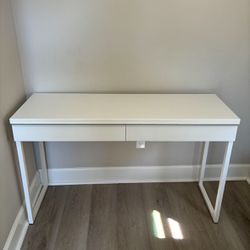 Desk, high gloss white, 47 1/4x15 3/4 ". Original price in store $250