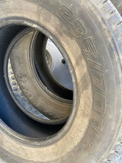 2 Tires Good Tread
