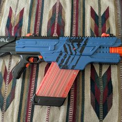 Nerf Rival Khaos MXVI-4000 Blue Motorized Blaster Complete