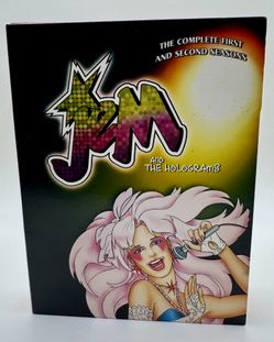 JEM 💫 AND THE HOLOGRAMS FIRST AND SECOND SEASONS DVD SET