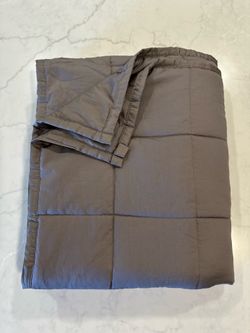 All-Season Cotton Weighted Blanket 15lbs 48” x 72”