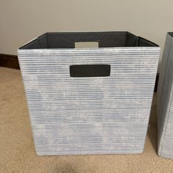 Collapsable Fabric Storage Bin 13x13