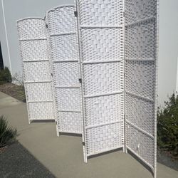 6 Panel Room Divider