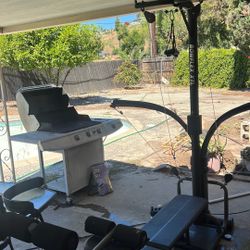 Bowflex And Grill. 