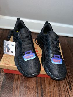 Geers Comfort Foam Black Sneakers size 8