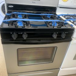 Whirlpool Used Gas Stove Stainless Steel Working Perfectly 4 Months Warranty 