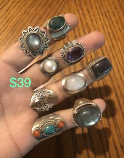 Silver 925 & narural Stones