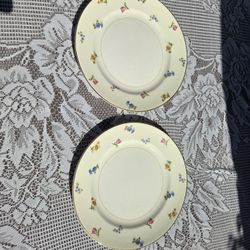 2 Antique Pope Gosser Dinner Playes