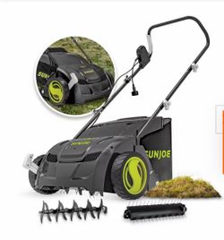 SUNJOE Electric Scarifier Plus Lawn Dethatcher
