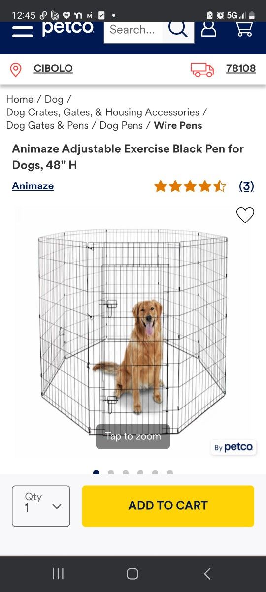 Animaze dog pen 2025