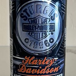 Collectible Sturgis Harley-Davidson 1996 American Lager Beer Can
