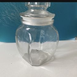 Vintage glass jar
