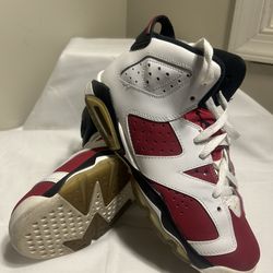 Nike 384665-160 Air Jordan 6 Retro BG High Top Basketball Sneakers Youth US 6 youth