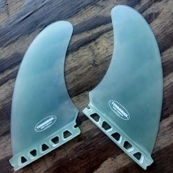 TERRAMAR SURFCO CC"EL NORTE" TWIN KEEL SURFBOARD FINS....BRAND NEW $69
