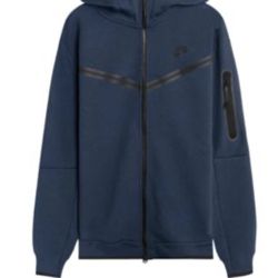 Nike Tech Hoodie Navy Blue
