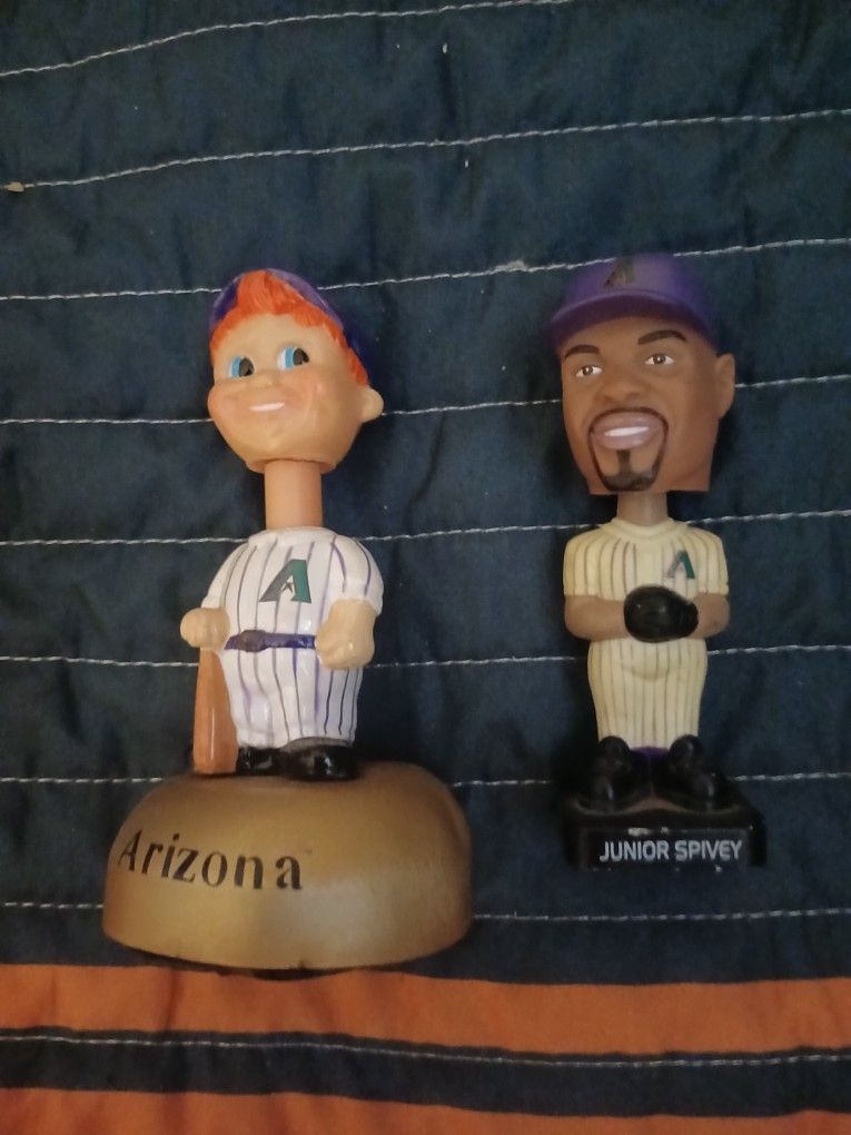 Vintage Miniature MLB BobbleHeads Action Figures