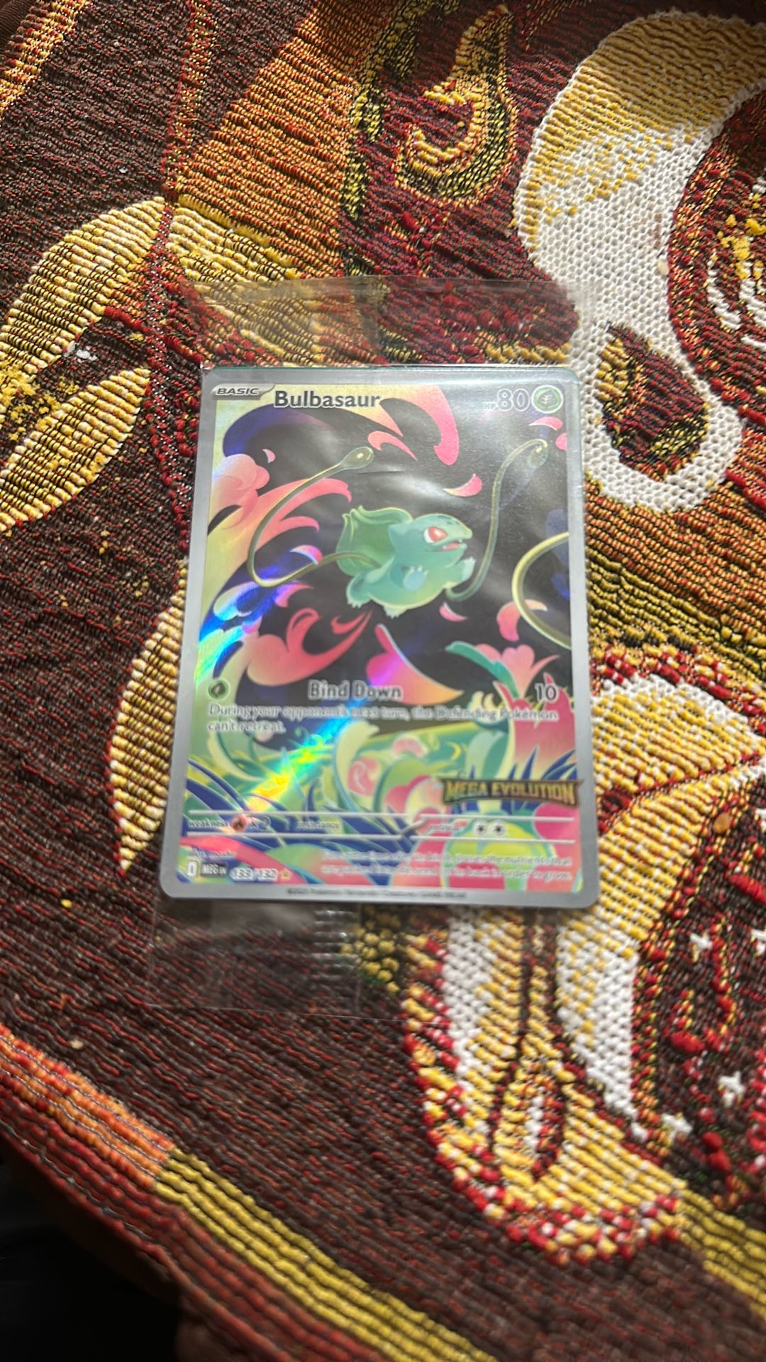 Bulbasaur Mega Evolutions Stamp Sealed 