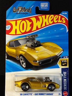 Hot Wheels Gas Monkey Garage 68 Corvette