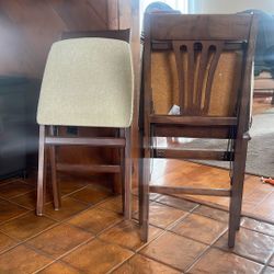 Gorgeous WOOD Folding Chairs (4)