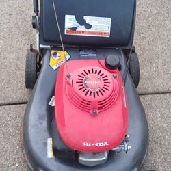 Honda lawn mower runs