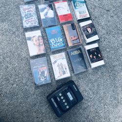 Sony Walkman And 15 Rock Cassette 📼 