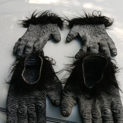 Halloween face mask.\n I'll sold together for one money.