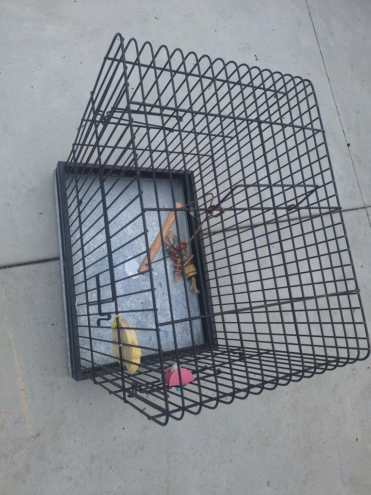 Bird CageBeautiful metal bird cage. Dimensions are 20 x 15 x. 22. Only 20 $ i live in mira mesa 92126