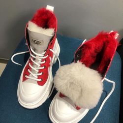 chanel high top boots men