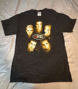 Vintage 1999 NSYNC Tour Shirt Concert Band Justin Timberlake Winterland