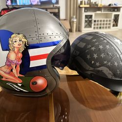 Open Face Motorcycle Helmets XL 