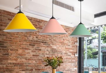 LEDSone 3Way Pendant Light Industrial Metal Ceiling Lampshade Hanging Retro Lamp