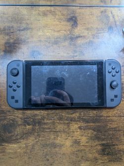 Nintendo Switch V1 HAC-001 32GB W/ Black Joycons  - Used