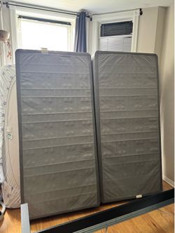 King size box springs (2 twins)