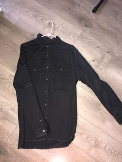 Black Button Up
