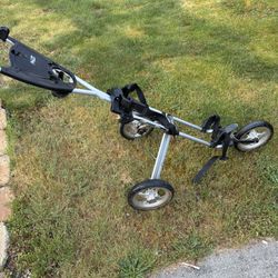 Bag Boy Avenger 3 Wheel Push Cart Golf