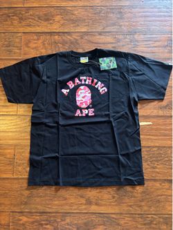 Bape Pink/Black Shirt
