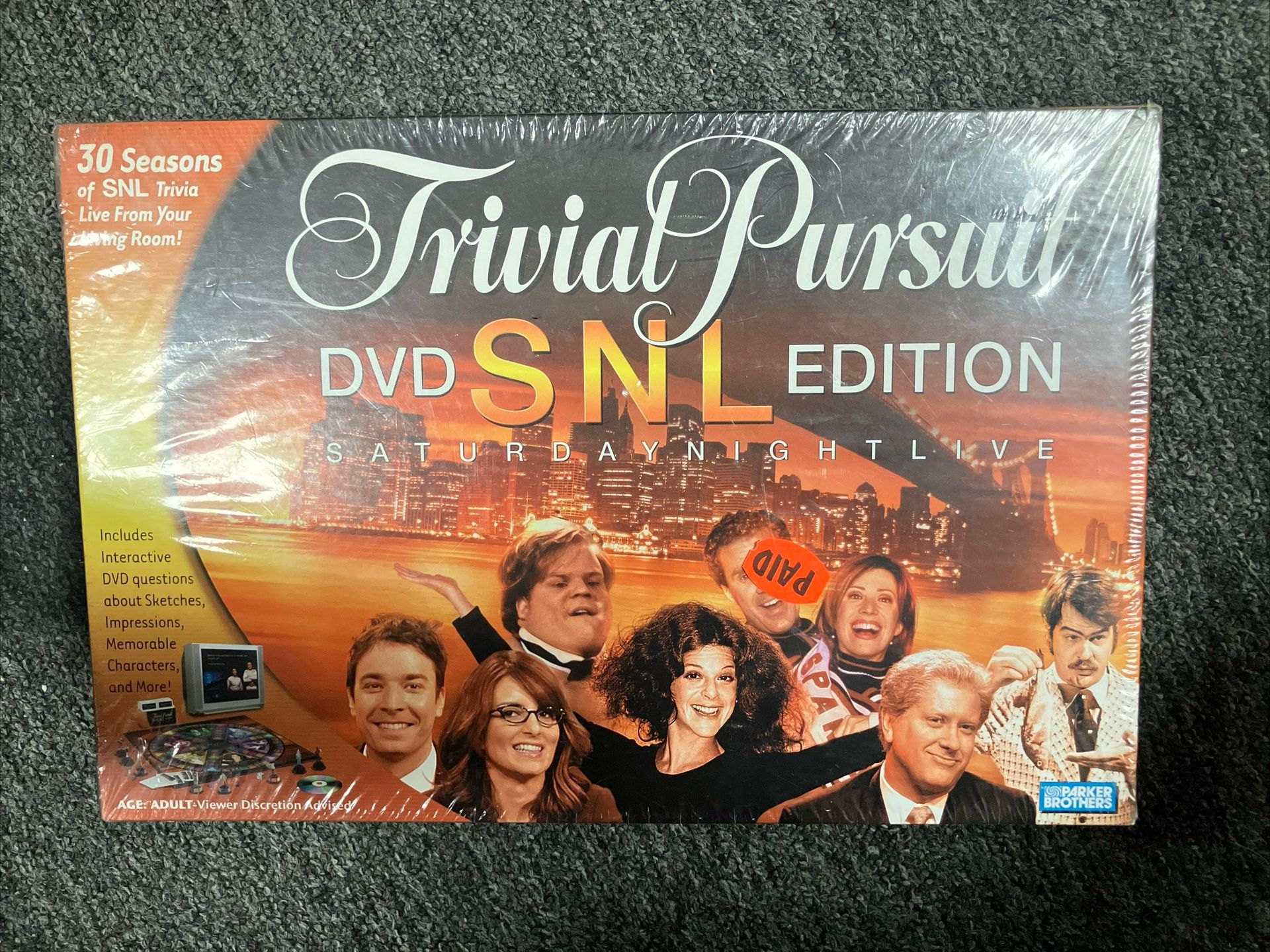 Trivial Pursuit 2004 Board Game Trivia SNL DVD Edition Saturday Night Live