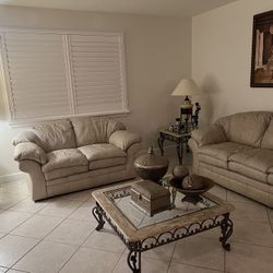 Dining And Living Room Set