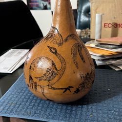 Hand Carved Shaker