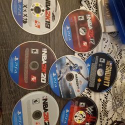 Various PS4 Sports Games
