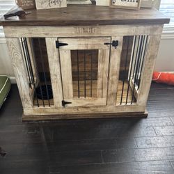 Solid Wood Custom Dog Kennel 
