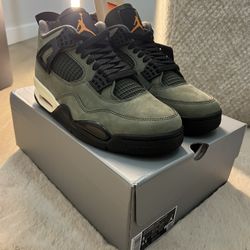 Air Jordan 4 Craft Olive Sz 9