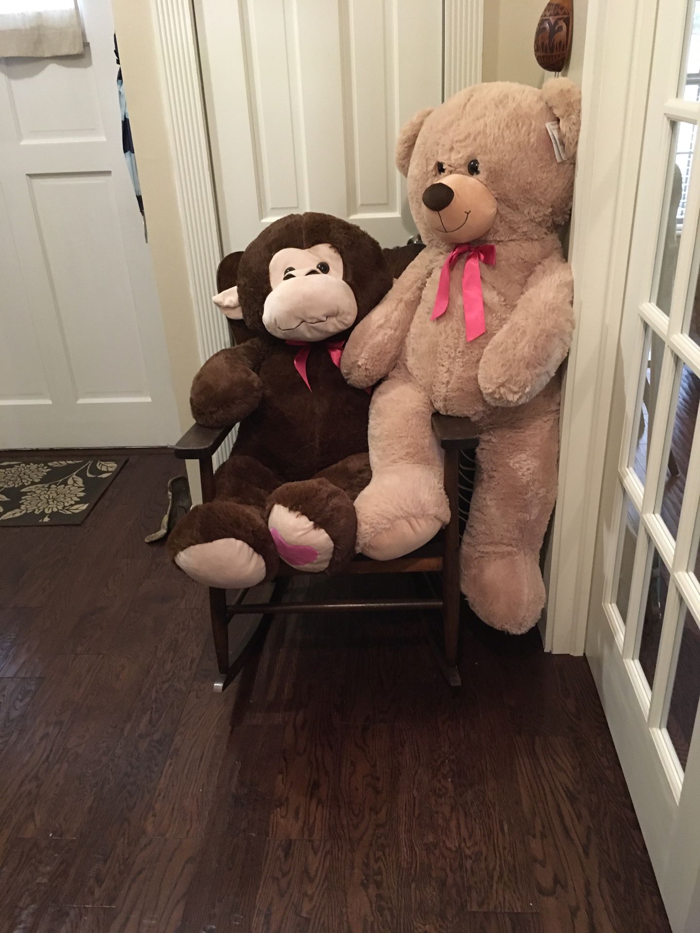Large Stuffed Bear Still Available ( Monkey Sold)