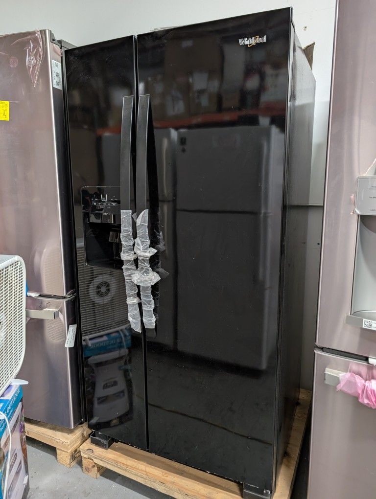 Whirlpool 33" Wide Side By Side Refrigerator