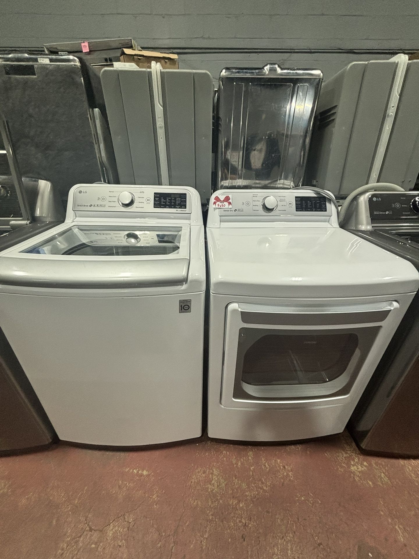 LG Washer/dryer Set